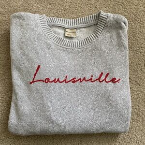 Louisville Cardinals (University of Louisville) sweatshirt, size M